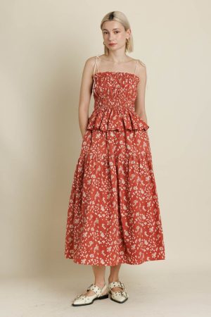 AMAYA FLORAL MAXI SKIRT