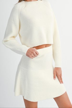 MAGNOLIA SWEATER KNIT SKIRT